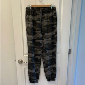 Gray and Black Urban Camo Joggers
